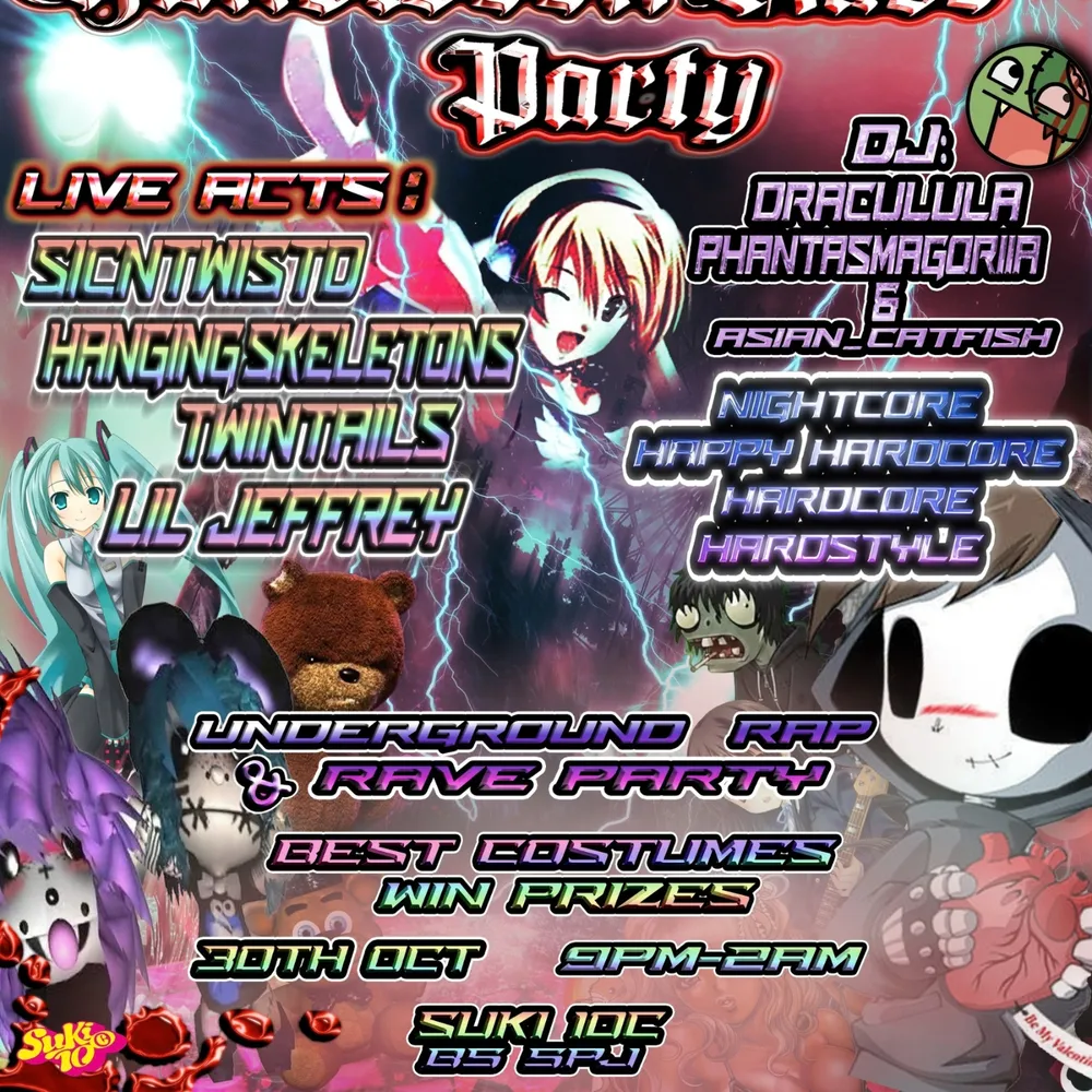 Birmingham Halloween Rave Party