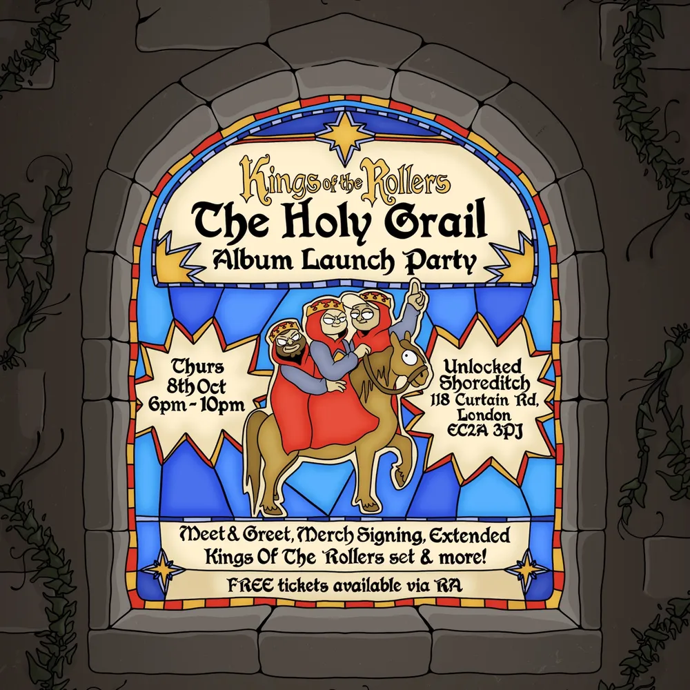 Kings of the Rollers 'The Holy Grail' Album Launch
