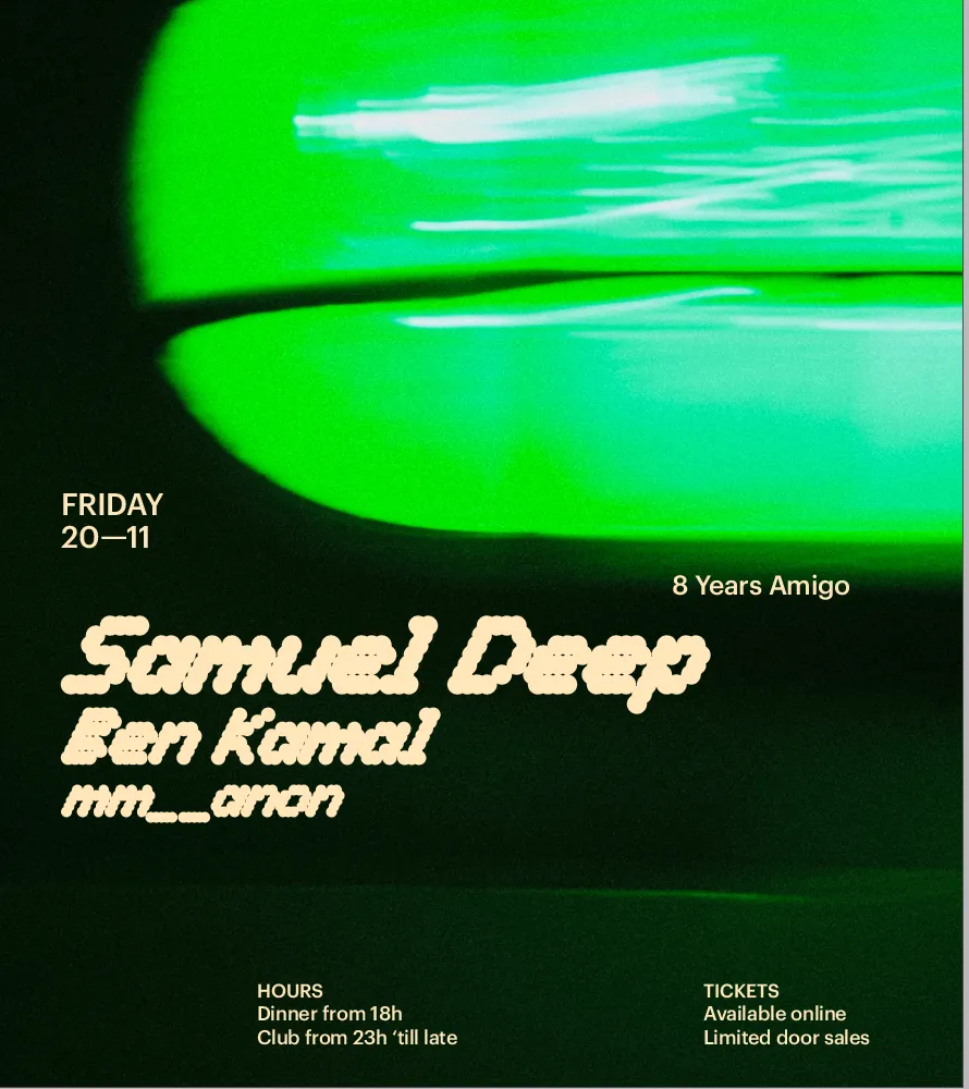8Y Amigo with Samuel Deep, Ben Kamal & mm_anon