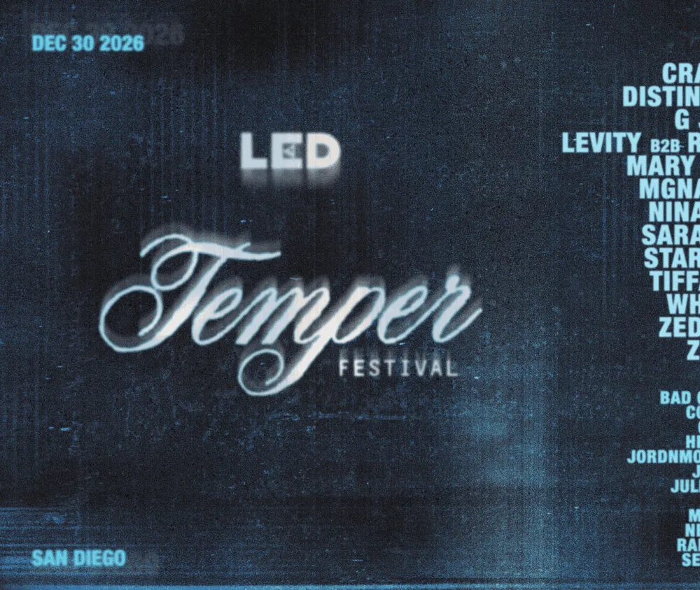 Temper Festival 2026 - Coupon Code 'RAVEFAM'
