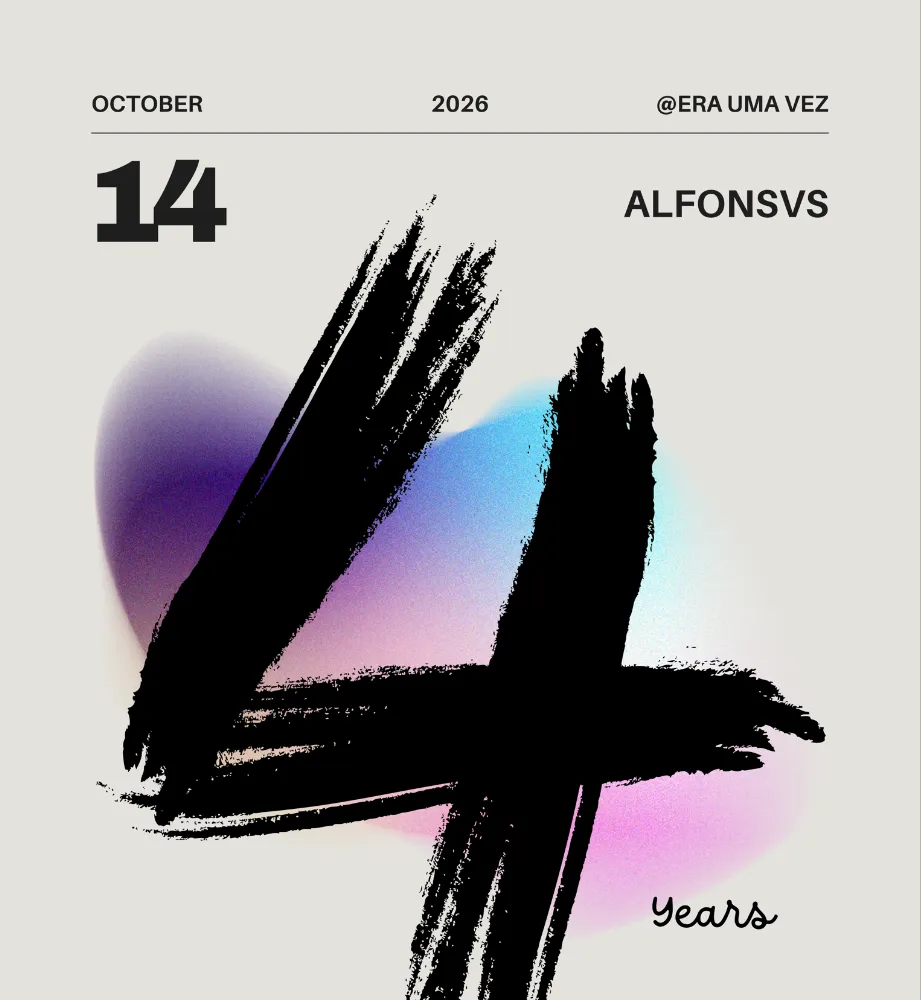 4th Anniversary Alfonsvs Invites Luis Afonso