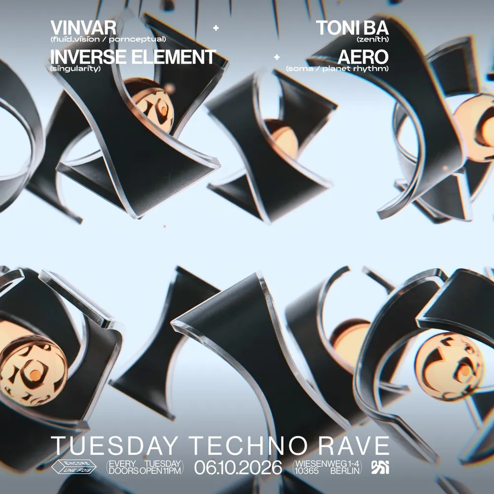 ✦encore.une.fois✦ / TUESDAY TECHNO RAVE