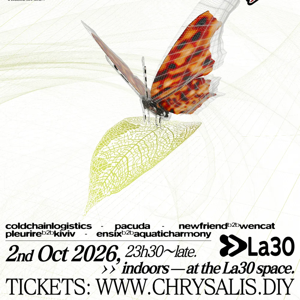 Chrysalis 2 - A La30 Fundraiser