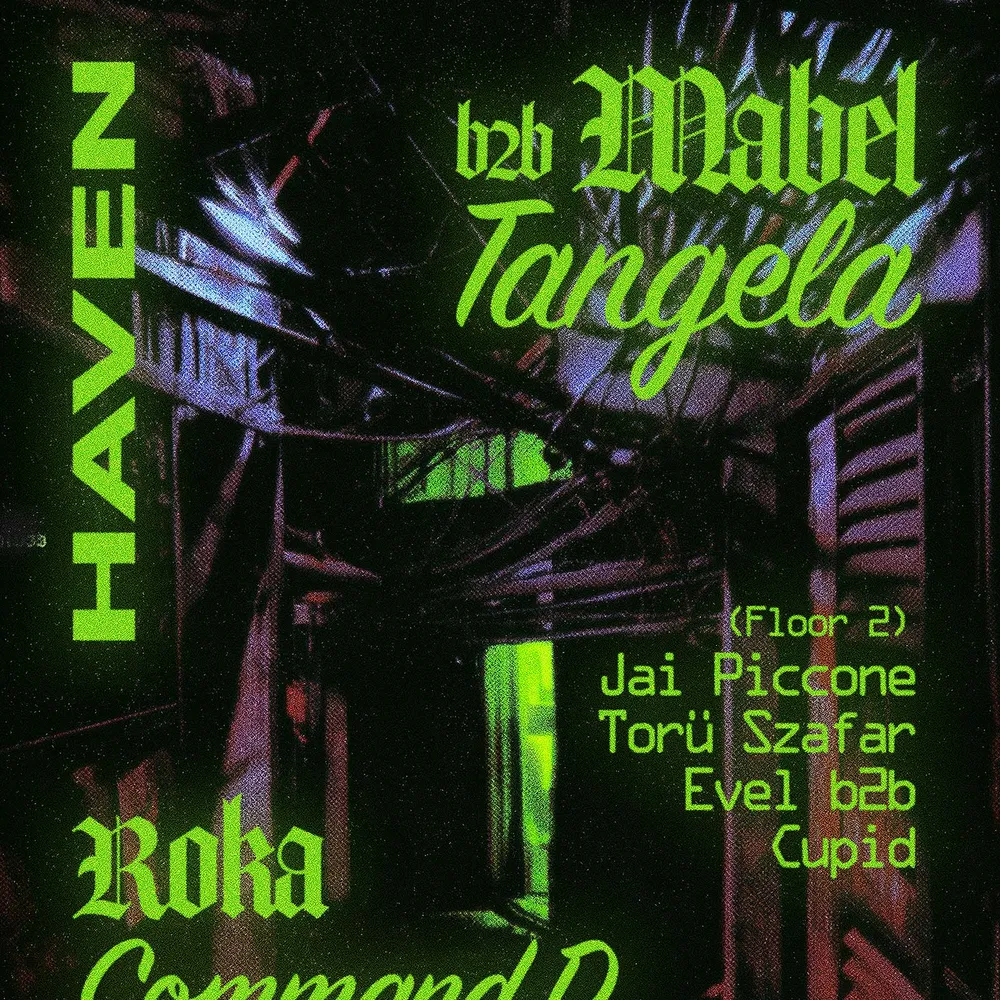 Haven HALLOWEEN SPECIAL with Tangela b2b Mabel, Roka, COMMAND D, & MORE