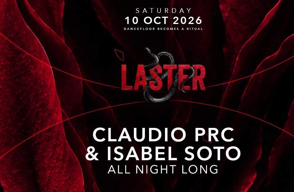 Laster Club presents Claudio PRC & Isabel Soto [All Night Long]