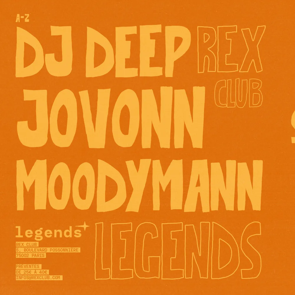 LEGENDS: Moodymann, Jovonn, DJ Deep