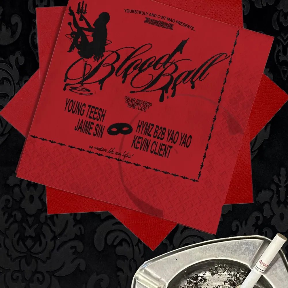 THE BLOOD BALL presented by YOURSTRULY x C*nt Mag