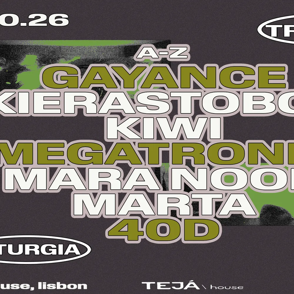 TRONIC X LITURGIA with Megatronic & GAYANCE