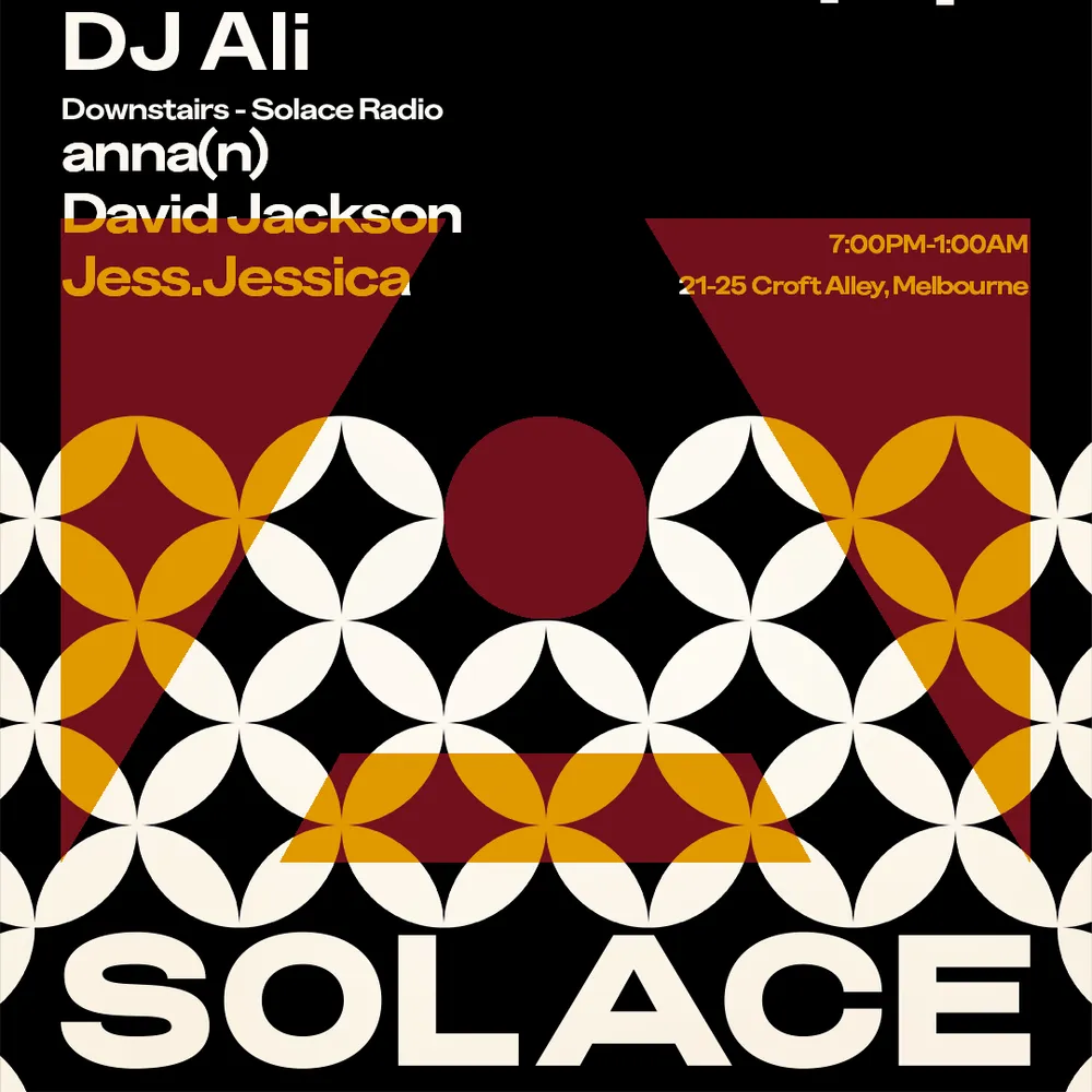 Solace Invites Special Guest International [UK] & DJ Ali