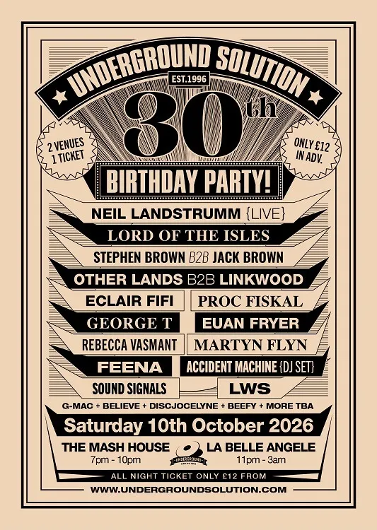 Underground Solution 30th Birthday Party (Part 1)