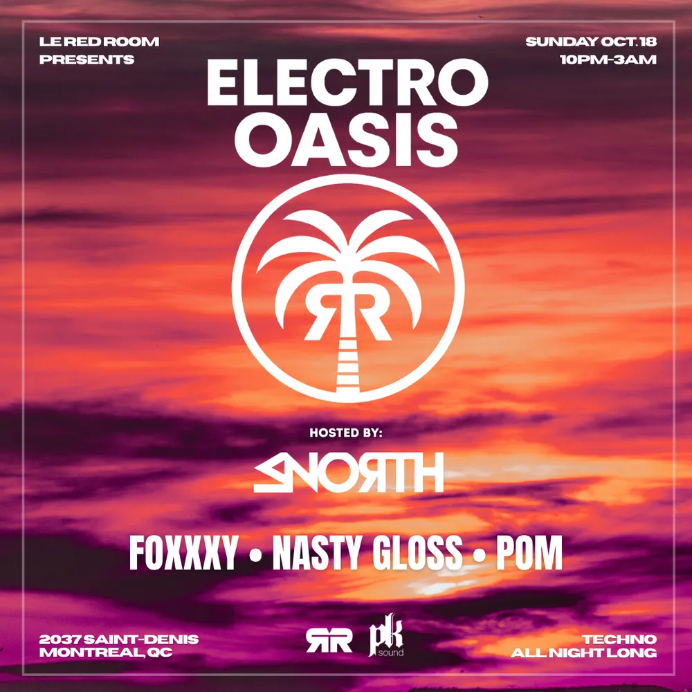 Electro Oasis (every Sunday) *Free with RSVP ticket*
