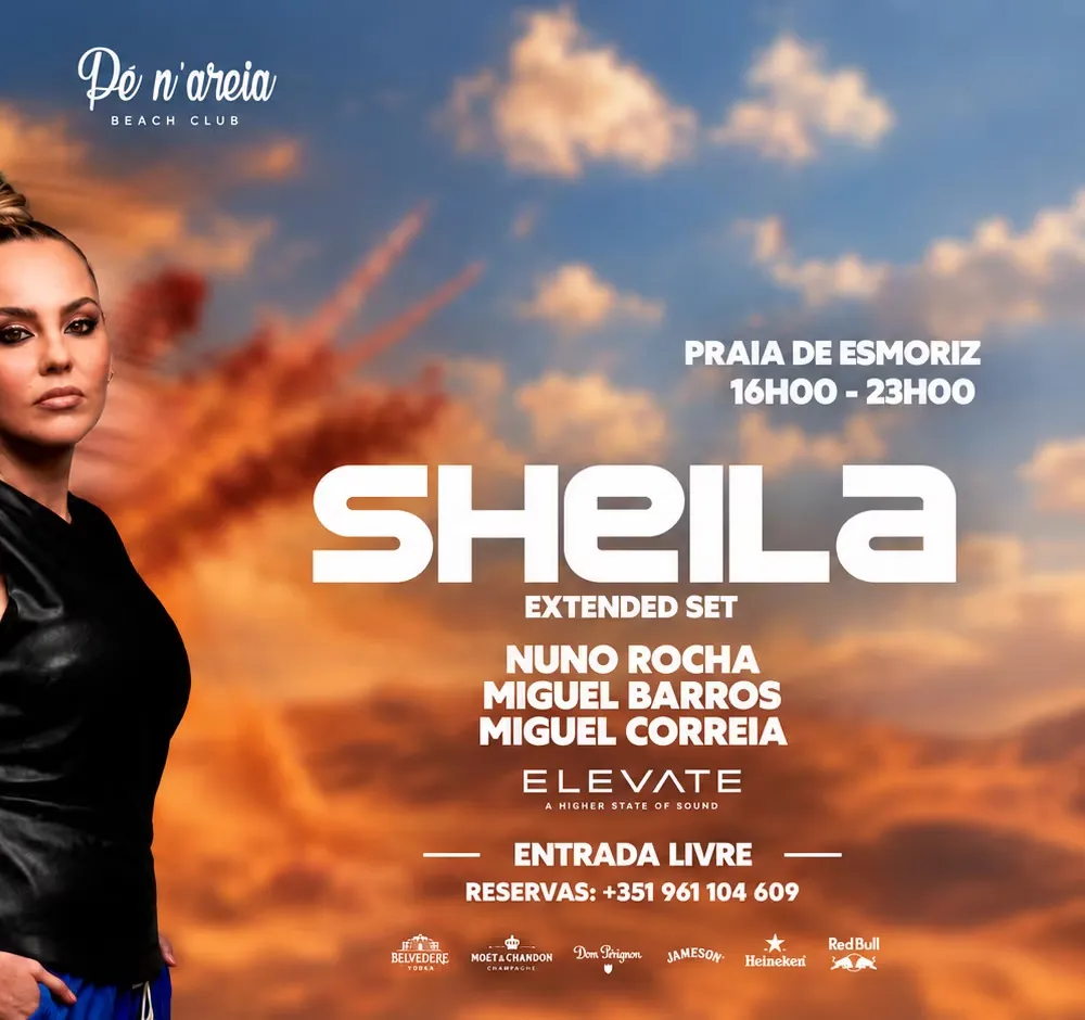 SHEILA PRES. ELEVATE AT PÉ N' AREIA BEACH CLUB