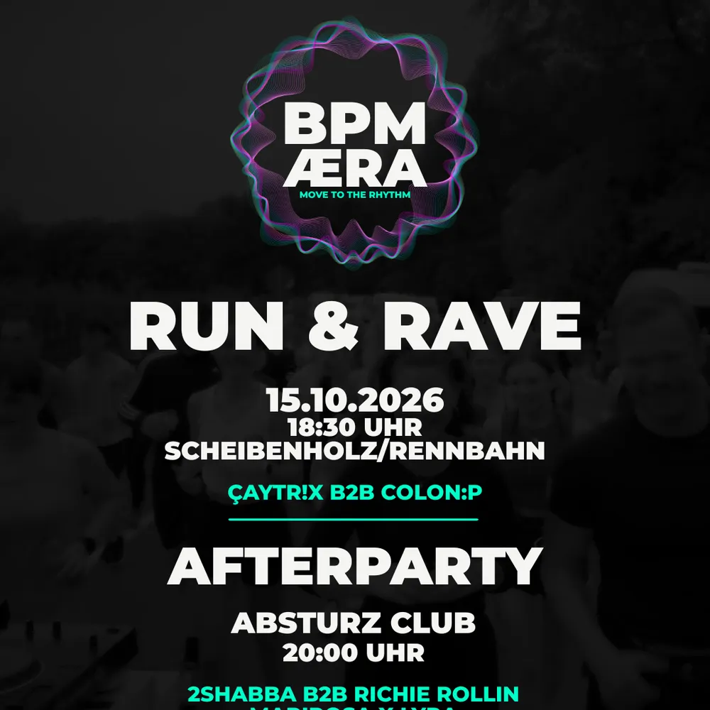BPM ERA Run & Rave Afterparty