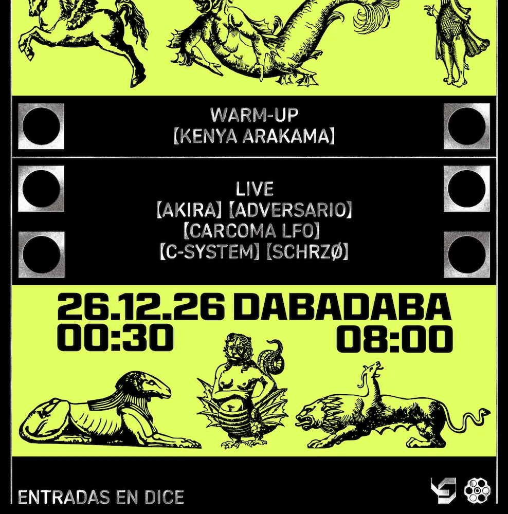 「lotura」 & Rebels presentan THING: Akira + Adversario + Carcoma LFO + C-System + SCHRZØ