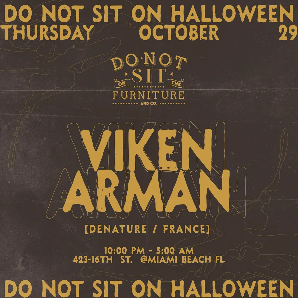 Do Not Sit On Halloween feat. Viken Arman