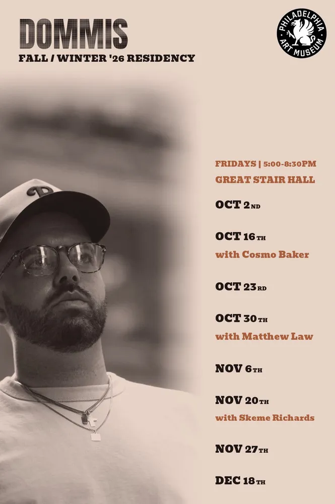 Philadelphia Art Museum: DJ Dommis Residency