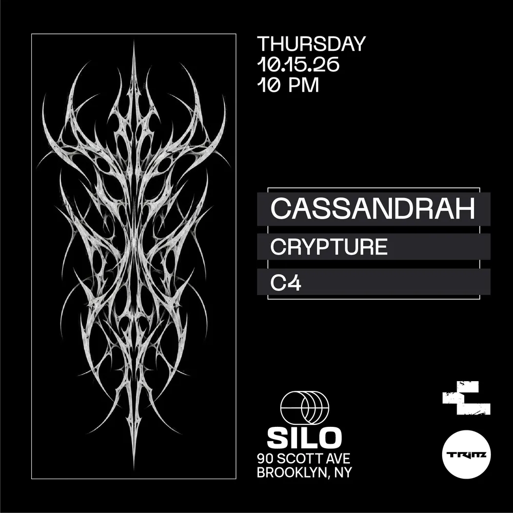 TRIM: cassandrah / Crypture / C4 (Main Room Event, Free with RSVP)