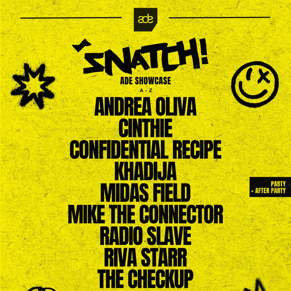 Snatch! Records ADE Showcase
