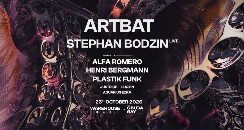 Warehouse Budapest Opening with Artbat x Stephan Bodzin (live)