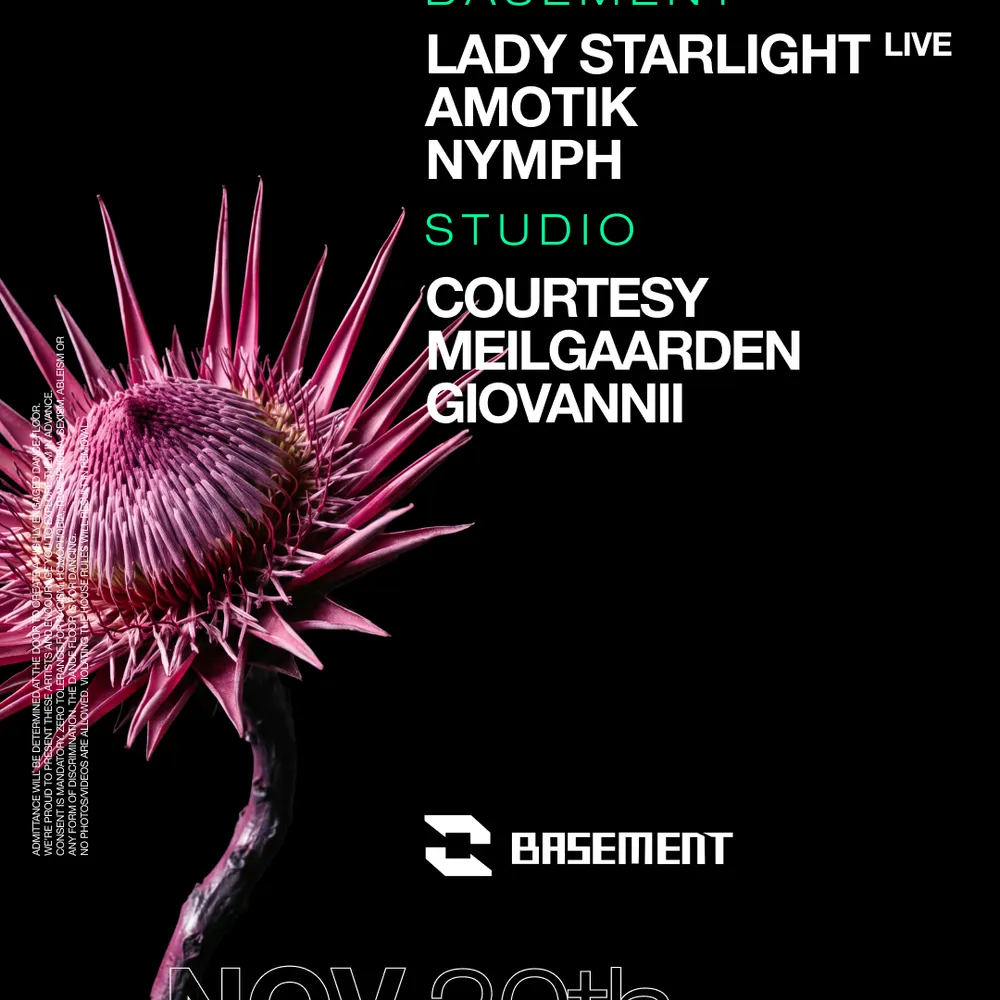 Lady Starlight live / Amotik / Nymph / Courtesy / Meilgaarden / Giovannii