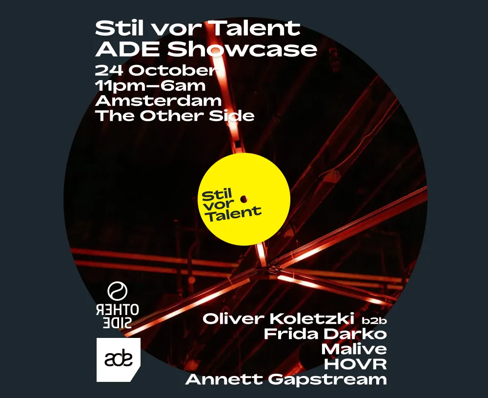 Stil vor Talent ADE Showcase