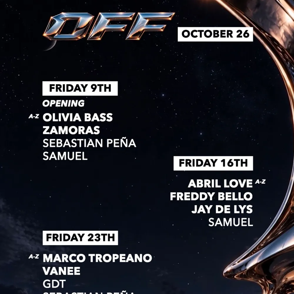 OFF & FRATELLO pres Jay de Lys, Abril Love, Freddy Bello at Nix