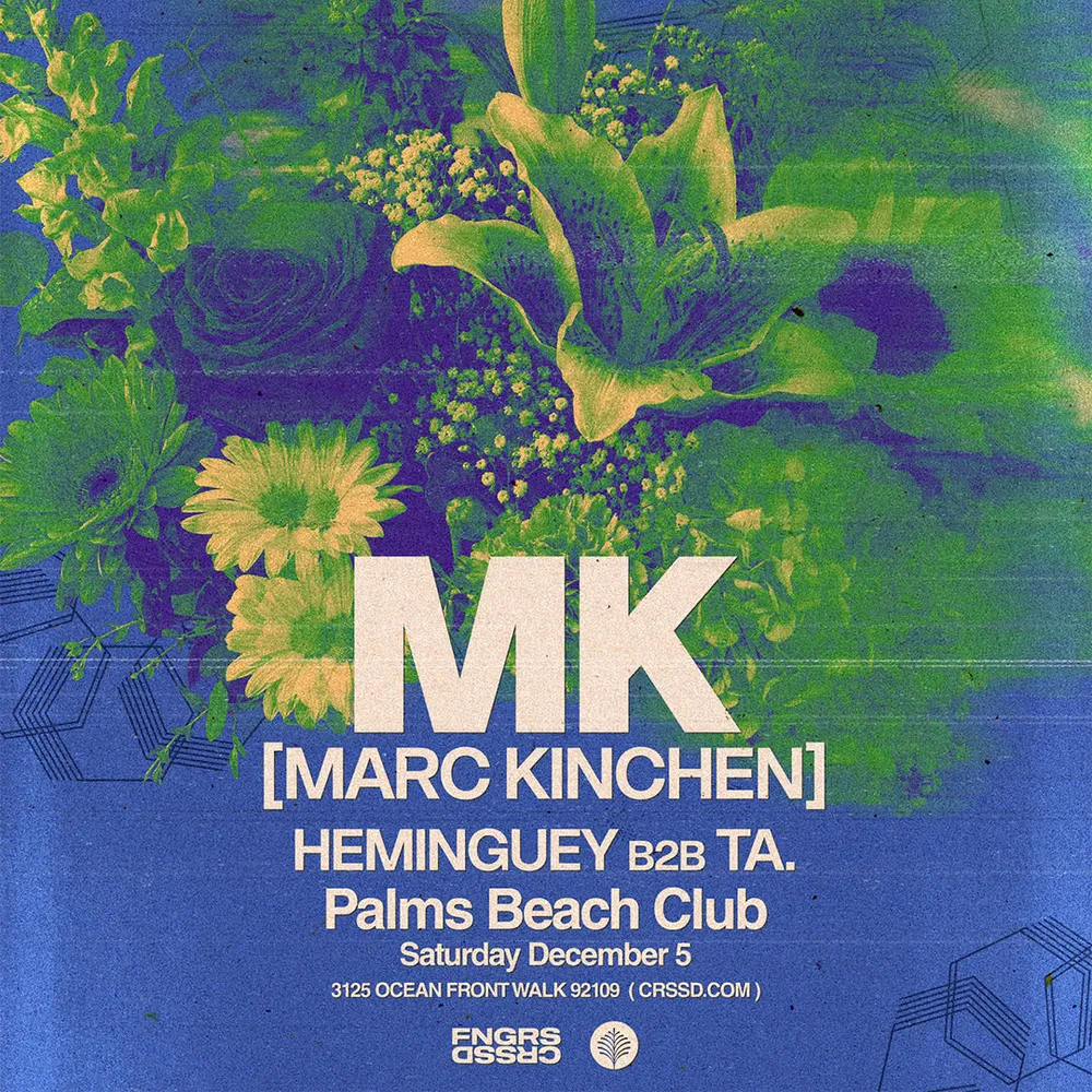 FNGRS CRSSD presents Palms Beach Club with MK