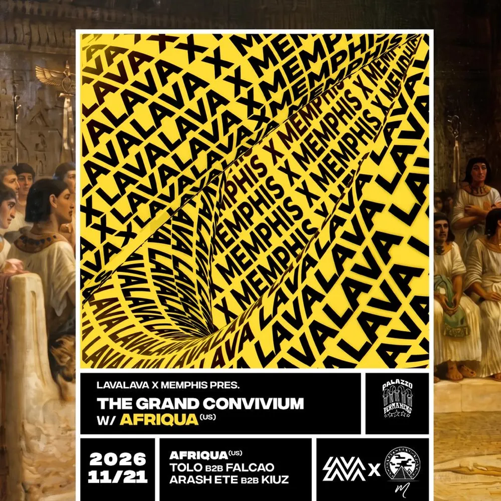 LavaLava x Memphis: The Grand Convivium with Afriqua