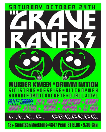 GRAVE RAVERS L.I.V.E. Forever