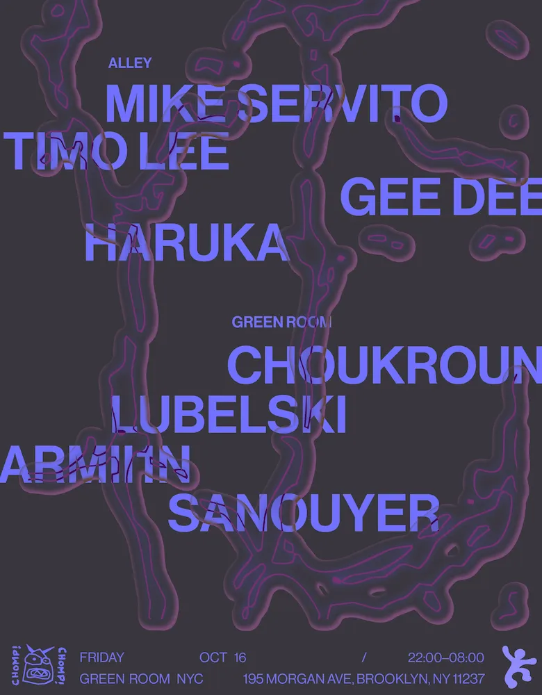 Golden Record NYC x pregame x Chomp! Chomp! present Mike Servito, Haruka, Gee Dee & More