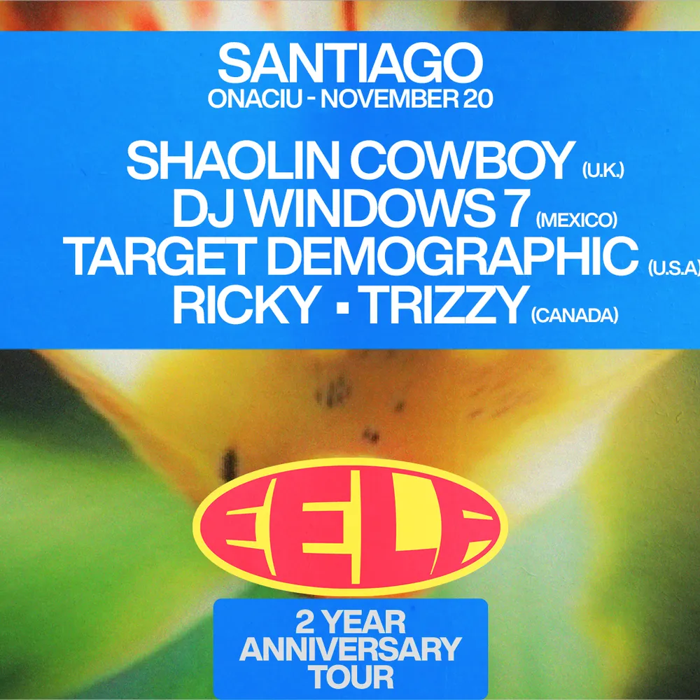 EELF Presents - Santiago: Target Demographic (U.S), Shaolin Cowboy (U.K), DJ Windows 7 (Mexico)