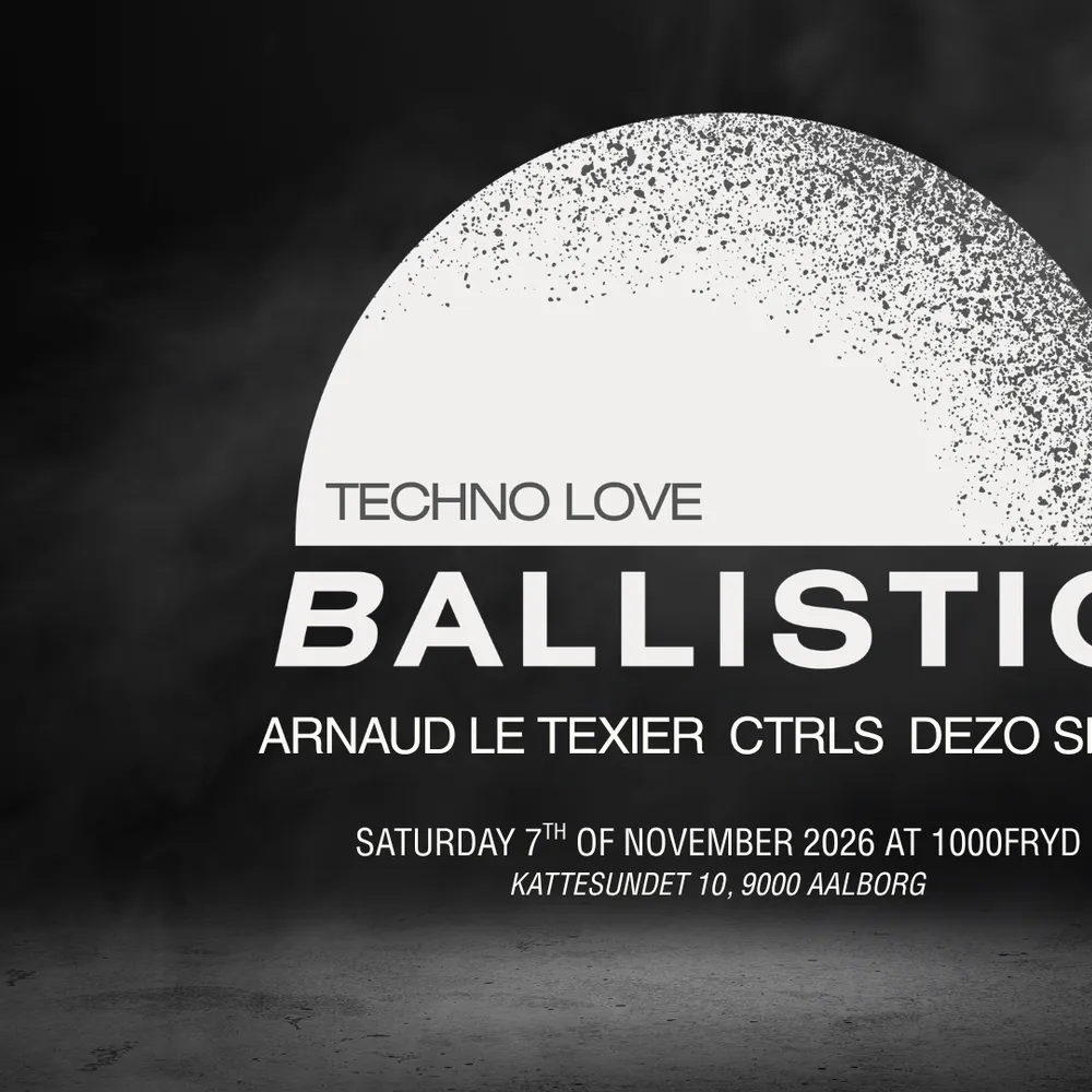 BALLISTIC - Hypnotic Techno: Arnaud Le Texier, Ctrls, DEZO, Shay