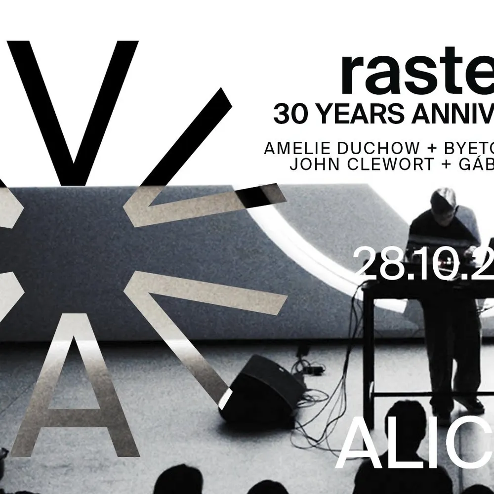 raster. 30 years anniversary at ALICE