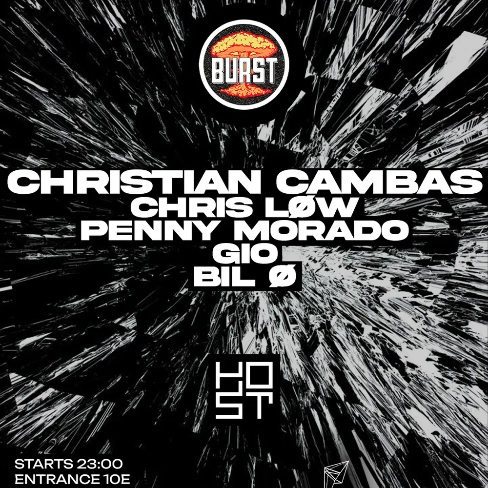 BURST Club Night with Christian Cambas