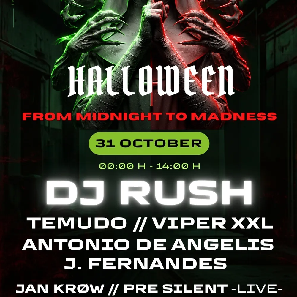 HALLOWEEN - 31 OCTUBRE - FROM MIDNIGHT TO MADNESS