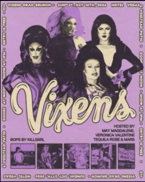 Vixens Of Volstead Drag Brunch