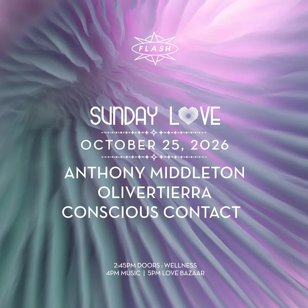 Sunday Love: Anthony Middleton - OliverTiERRA - Conscious Contact
