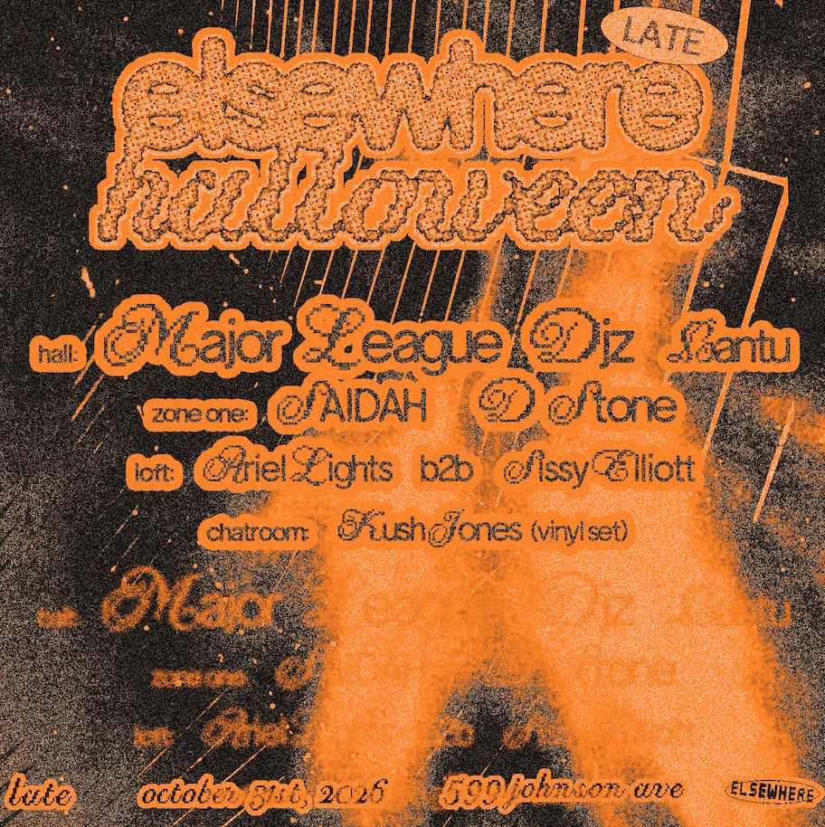 Elsewhere Halloween - Major League Djz, Bantu, SAIDAH, D Stone, Ariel Lights b2b Sissy Elliott