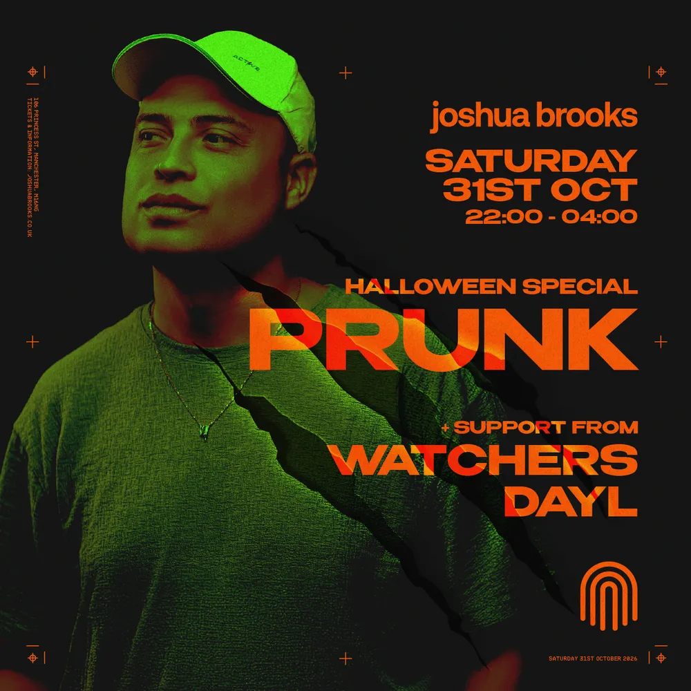 Halloween: Prunk + Watchers - Joshua Brooks Manchester