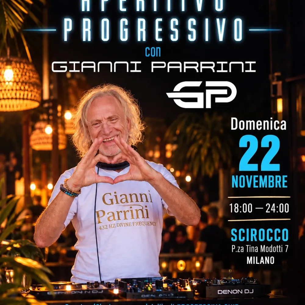 Aperitivo Progressivo con Gianni Parrini