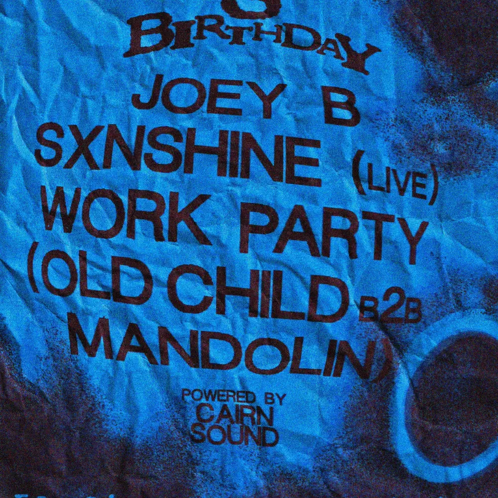 Steam Radio 6th Birthday: Joey B, Sxnshine (Live) & Work Party