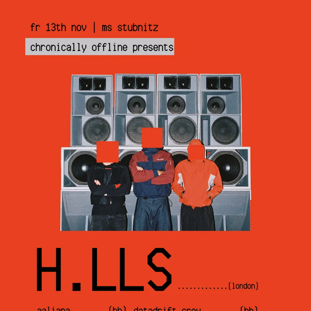 chronically offline - Stubnitz presents: Exit Elbbrücken with H.LLS, Coppa Komanche