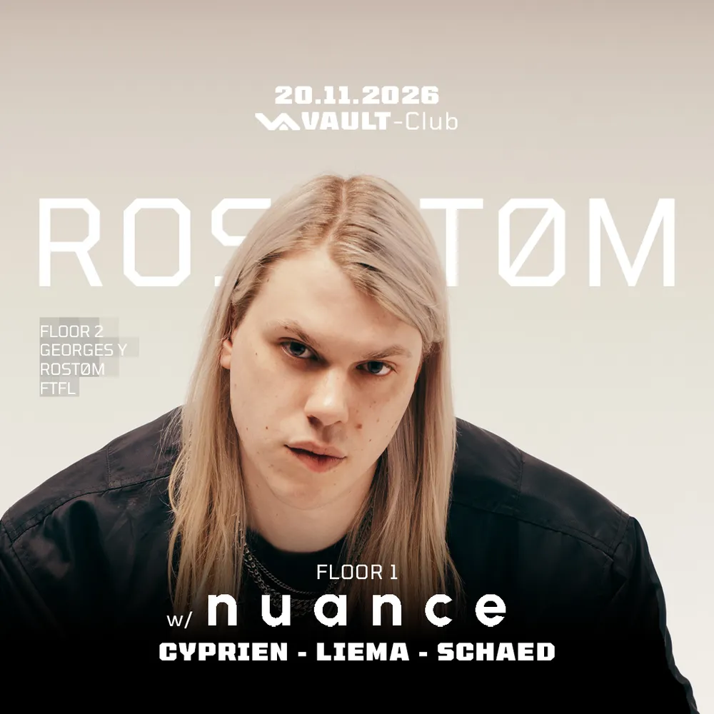 VAULT-Club — Floor 1 by NUANCE / Floor 2 with Rostøm