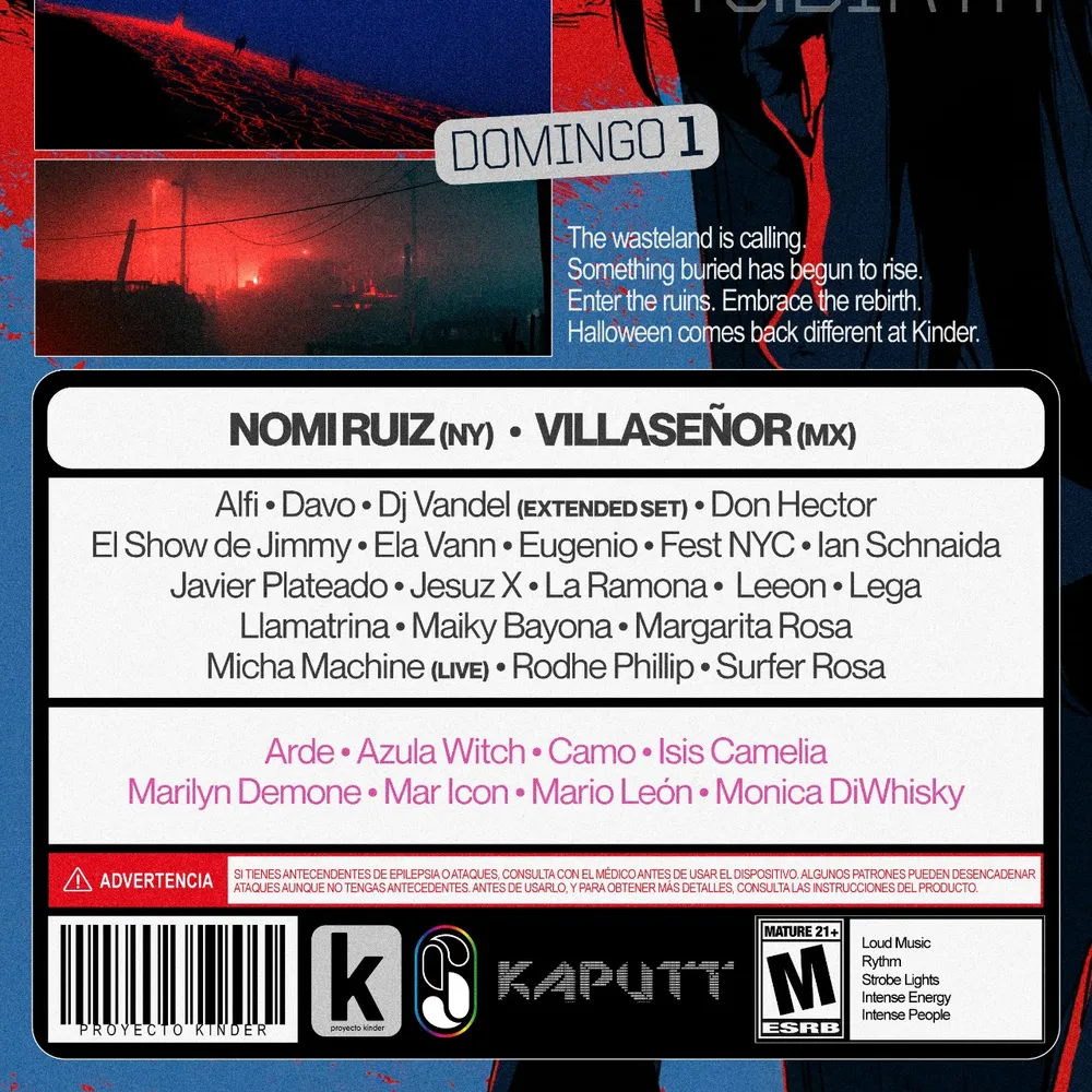 Kaputt Club / Proyecto Kinder PRESENTA: WASTELAND - DAY 3