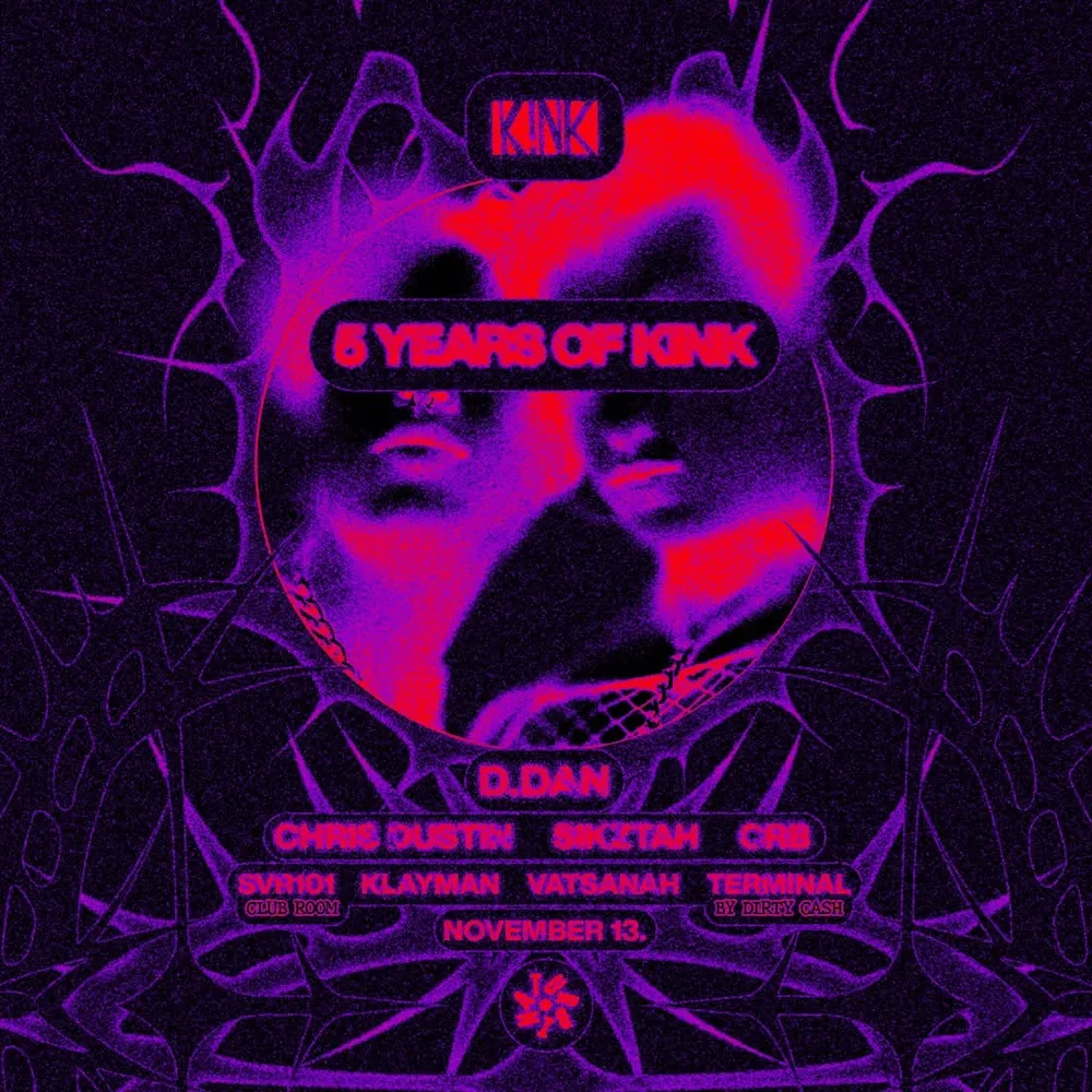 5 YEARS OF KINK w/ D.DAN | CLUB ROOM: DIRTY CASH