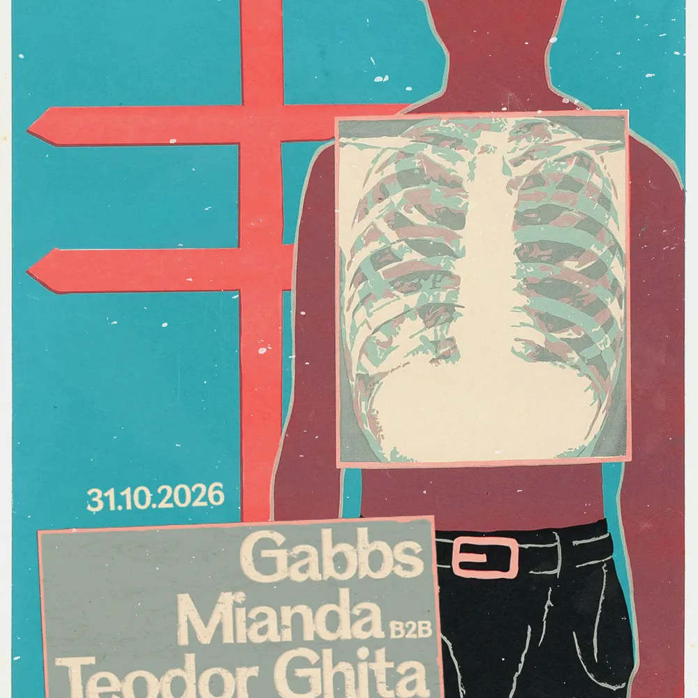 Trails X GH present A Halloween Special with Gabbs, Mianda b2b Teodor Ghita, Paul Popa