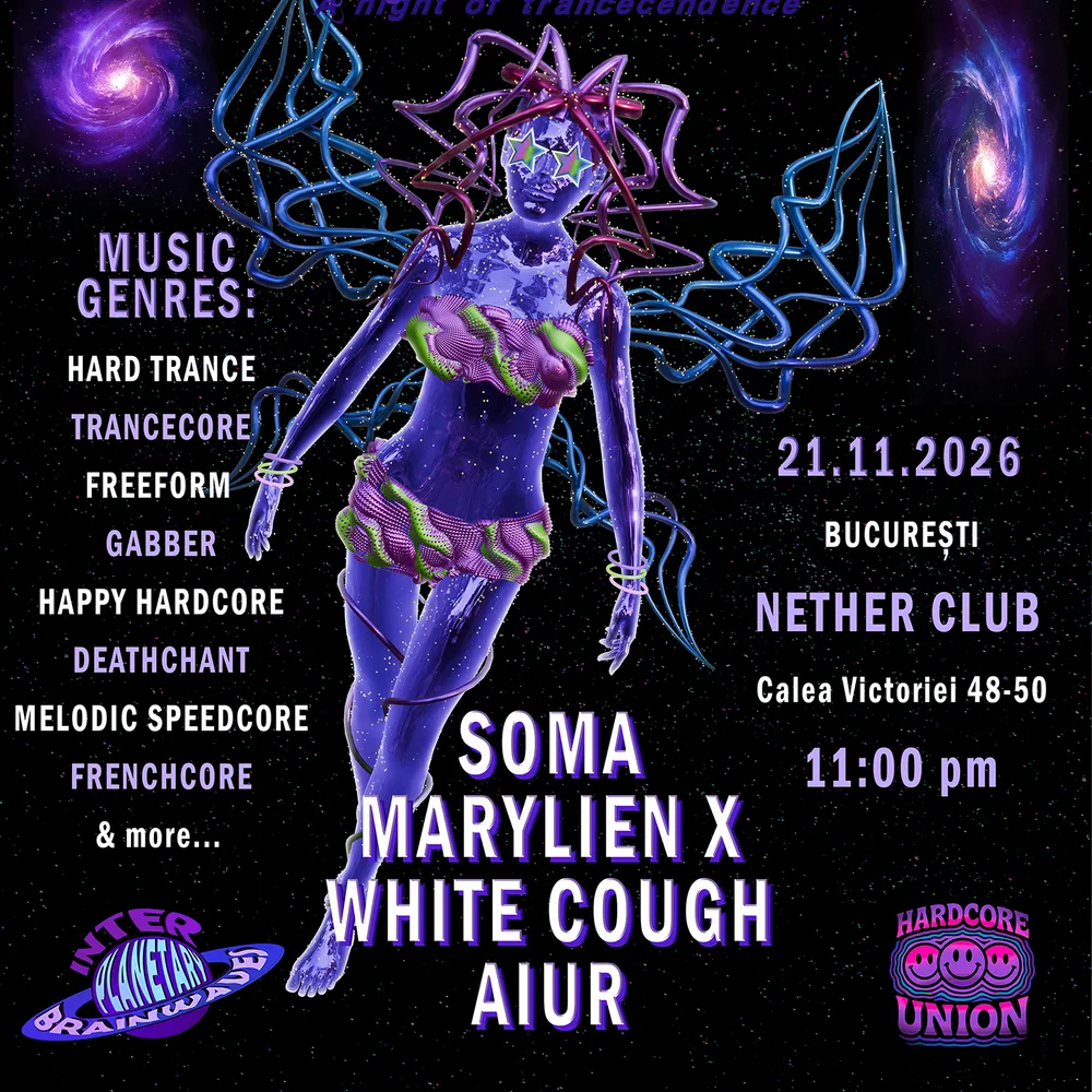 TRANCEFORMATION w/ Marylien X, Soma, White Cough, Aiur