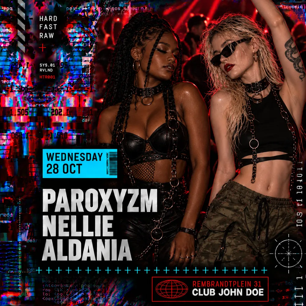 RAVELAND: Hard Techno Rave w/ Paroxyzm, NELLIE & Aldania