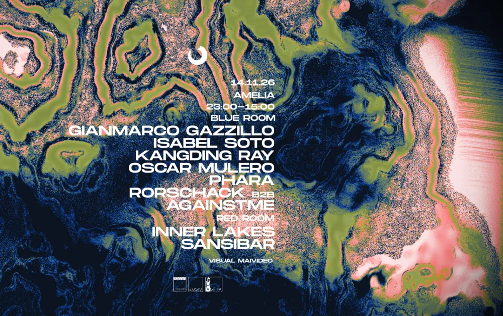 Closer 11th Years Birthday Amelia /// Oscar Mulero - Kangding Ray - Phara -Sansibar - others