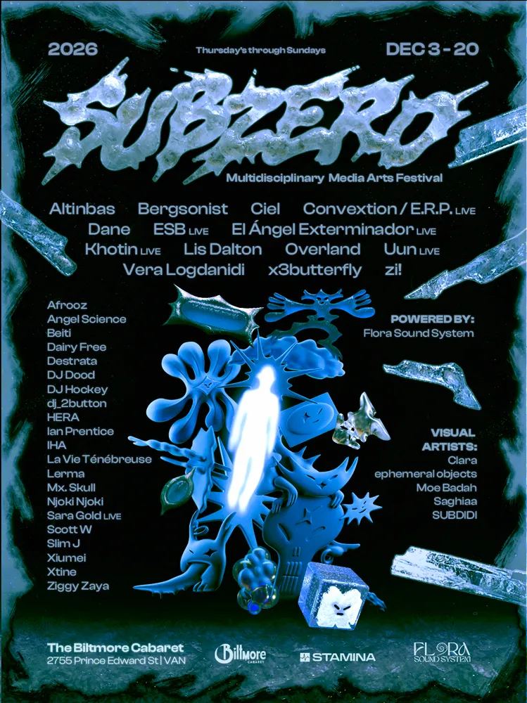 SUB ZERO Festival: Vera Logdanidi with Overland & Slim J